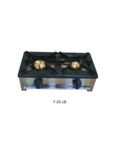 Cocina Industrial a Gas 2 Fuegos F-2G-LB de La Bari