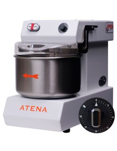 Amasadora Espiral Blanca Atena 6 kg de PEB Machinery 2