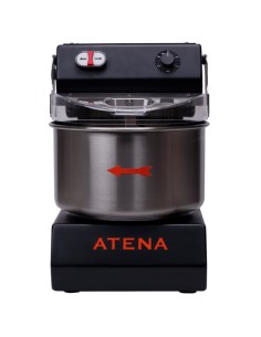 Amasadora Espiral Negra Atena 6 kg de PEB Machinery