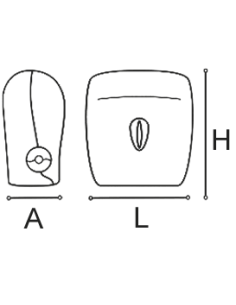 Dispensador de Toallas con Autocorte Negro Mate – Serie... 2