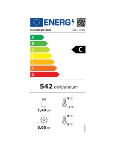 Expositor refrigerado ARCH-1202V 2