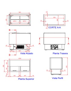 Botellero subzero BSZ-100 2
