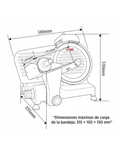 Cortadoras de fiambres CGSP S1 2