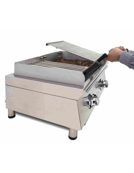 Parrilla especial de pescado PARINOXPES35V de Arilex