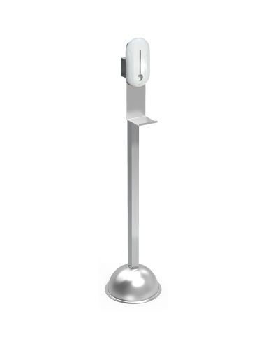 Columna con dispensador electrónico de gel hidroalcohólico de Fricosmos