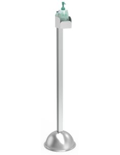 Columna para botella de gel hidroalcohólico 2