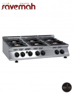 Cocina a gas potenciada serie 900 modelo SV 912 PCG-T-PW...
