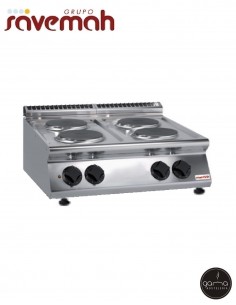 Cocina eléctrica serie 700 modelo SV 78 PCE-T de Savemah