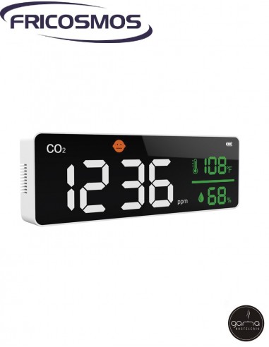 Panel medidor de CO2 monitor de calidad al aire de Fricosmos